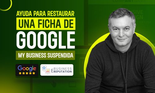 Restablecimiento de una ficha de Google My Business suspendida