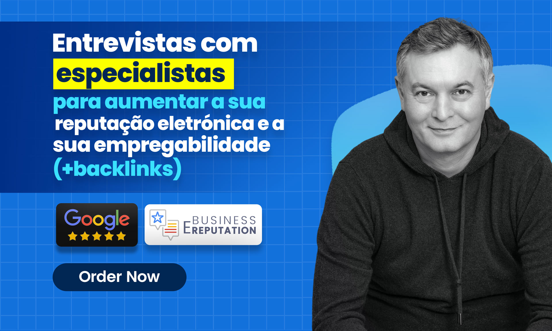 Entrevistas com especialistas para a sua reputação online e empregabilidade (+backlinks)